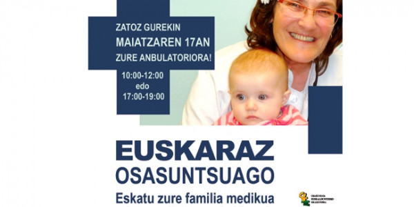 Familia mediku eta pediatra euskaldunak