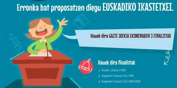 Gazte Irekia lehiaketan finalistak!