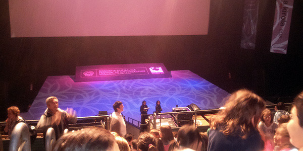 Alumnos de Primaria en el Festival de Cine