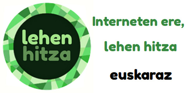 Interneten ere Lehen Hitza Euskaraz