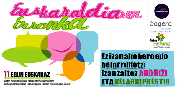 Euskaraldiaren aurkezpena