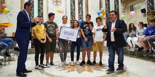 Axular en la final de la Innovation League