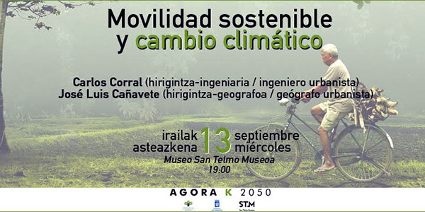 Charla sobre movilidad sostenible y cambio climático