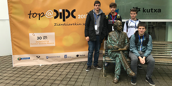 En el encuentro Zientziarekin solasean!