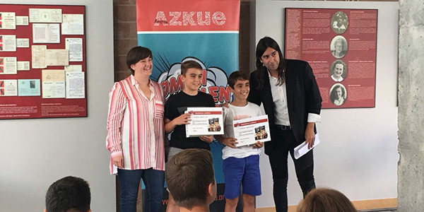 Telmo Bastida y Gorka Lertxundi premiados