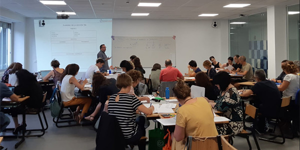 El profesorado en un curso de TBL