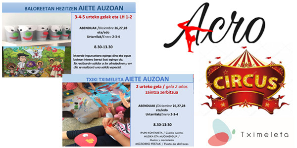 Talleres navideños para niños
